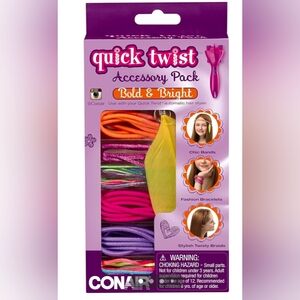 CONAIR QUICK TWIST BOLD & BRIGHT ACCESSORY PACK